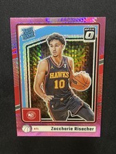 2024-25 Panini Optic - Rated Rookie Zaccharie Risacher #268 Pink Hyper