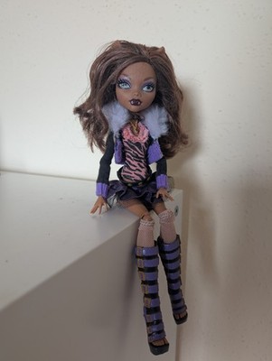 ORIGINAL Monster High Clawdeen Wolf 1. Generation/Serie (Ohne Zubehör)