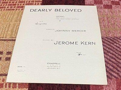 SMF66 NOTEN, JEROME KERN : SEHR GELIEBTE