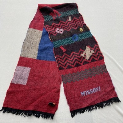 Missoni Unisex 100 % wool scarf Italy