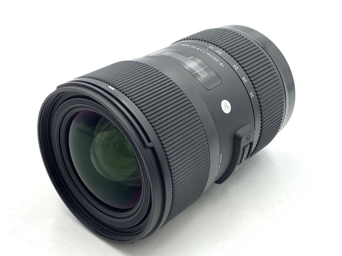 【美品】SIGMA 18-35mm f/1.8 DC レンズ EF-S Amazon.com : Sigma 18-35mm F1.8 Art DC HSM Lens for Canon, Black