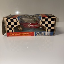 Scalextric C9 Ferrari GP red  RARE ORIGINAL BOX And instructions 