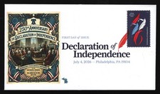 #6114 Declaration of Independence, DC Cachets [2] DCP **ANY 5=FREE SHIPPING**