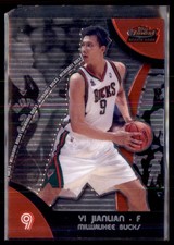 2008 Topps Finest Yi Jianlian Bucks 73 Rookie Card