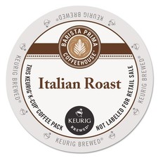 Coffeehouse Single-Serve Coffee K-Cup Pods, Italian Roast, Carton Of 24