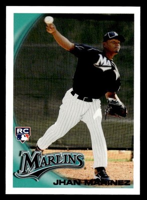 Jhan Marinez 2010 Topps Update Missing Foil & Logo #US-237 Florida Marlins ESE
