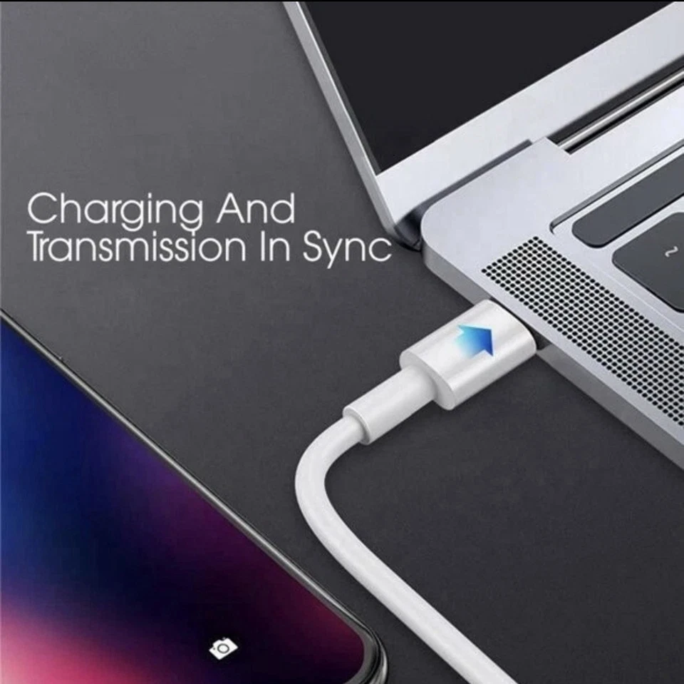 Комплект зарядного устройства с двумя USB для iPhone 7 8 11 12 13 14 Pro Max + кабель - Изображение 3 из 4