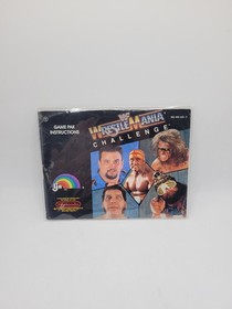 WWF WrestleMania Challenge - Nintendo NES - gioco, manuale e custodia antipolvere - testato!