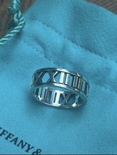 Vintage Tiffany and Co Atlas Groove Ring Size M 1/2