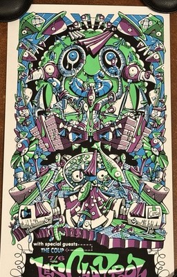 Steven Cerio Les Claypool Primus Poster 2006 House of Blues