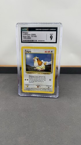 Pidgey graded CGC 9 for sale on eBay