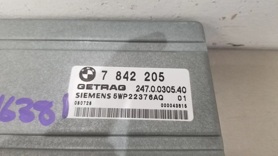 07 BMW M6 E63 CAJA MANUAL SECUENCIAL SMG CONTROL TRANSMISIÓN 23607842205 Foto 4 de 4