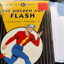 DC Comics Golden Age Flash Archives Vol 2 Hardcover Gardner Fox Harry Lampert