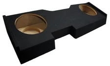 2014 - 2018 Chevy Silverado Crew Cab Truck Dual 12" Sub Box Subwoofer Enclosure