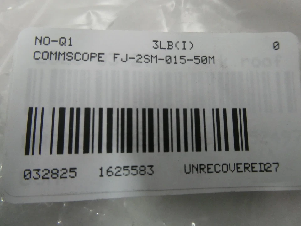 Commscope FJ-2SM-015-50M Cordset Cable 50m - Image 4 of 4