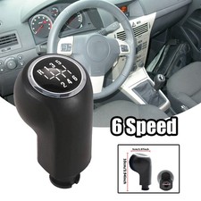 6 GANG+R SCHALTKNAUF KNAUF MANUELL SCHALTHEBEL FÜR OPEL/VAUXHALL ASTRA H ZAFIRA