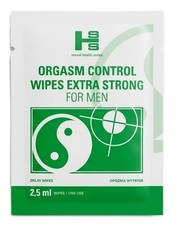 Orgasm Control Wipes Verzögerungstücher Verzögerung Ejakulation länger Sex 1 Stk
