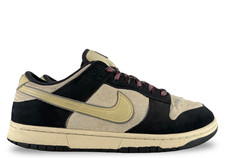 Size 10.5M/12W - Nike Dunk Low LX Black Suede Team Gold (Women's) DV3054-001 Pre
