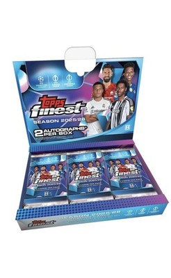 Topps  Finest UEFA Club Competitions 2025/26 - Hobby Box - Dispatched 25th June