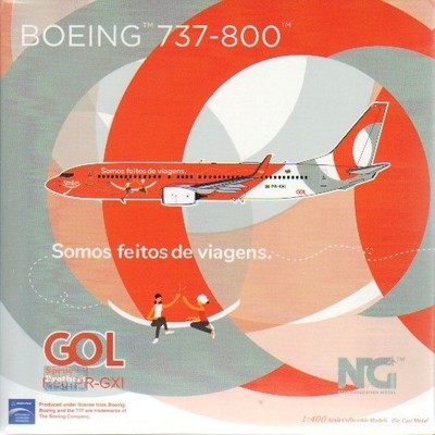 NGM58171 1:400 NG Model GOL Linhas Aereas B737-800 Reg #PR-GXI