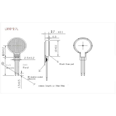 Miniatur Vibrationsmotoren 3 0VDC 20er Pack für Smart Devices und Spielzeug