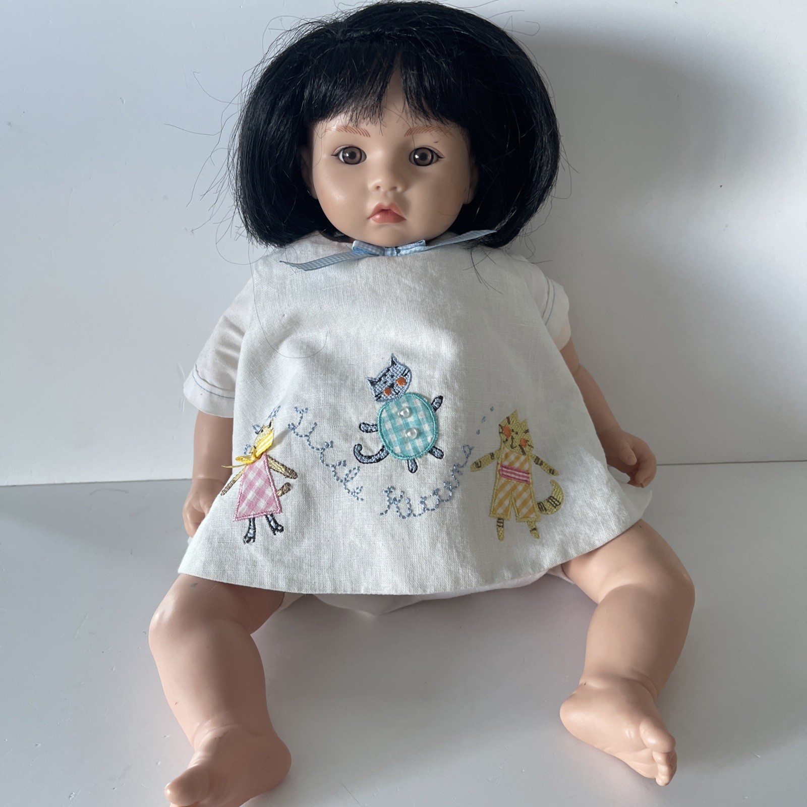 Madame Alexander Baby Doll Black Hair 15 Inch