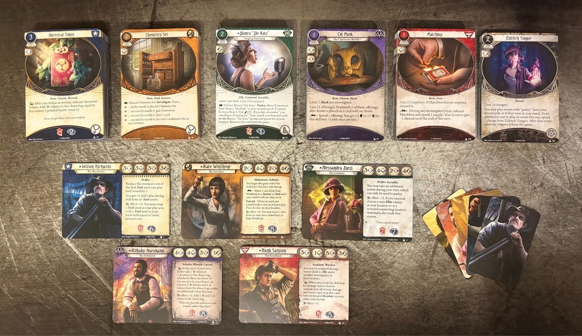 Arkham Horror LCG Feast of Hemlock Vale BOTH Campaign & Investigator Expansions | eBay Arkham Horror LCG Feast of Hemlock Vale BOTH Campaign & Investigator Expansions | eBay