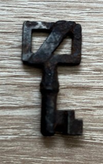 Antique vintage key probably iron probably C19th or older