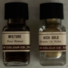 1 oz Rich Gold & 1 oz Bronze Or Riche Gloss E...