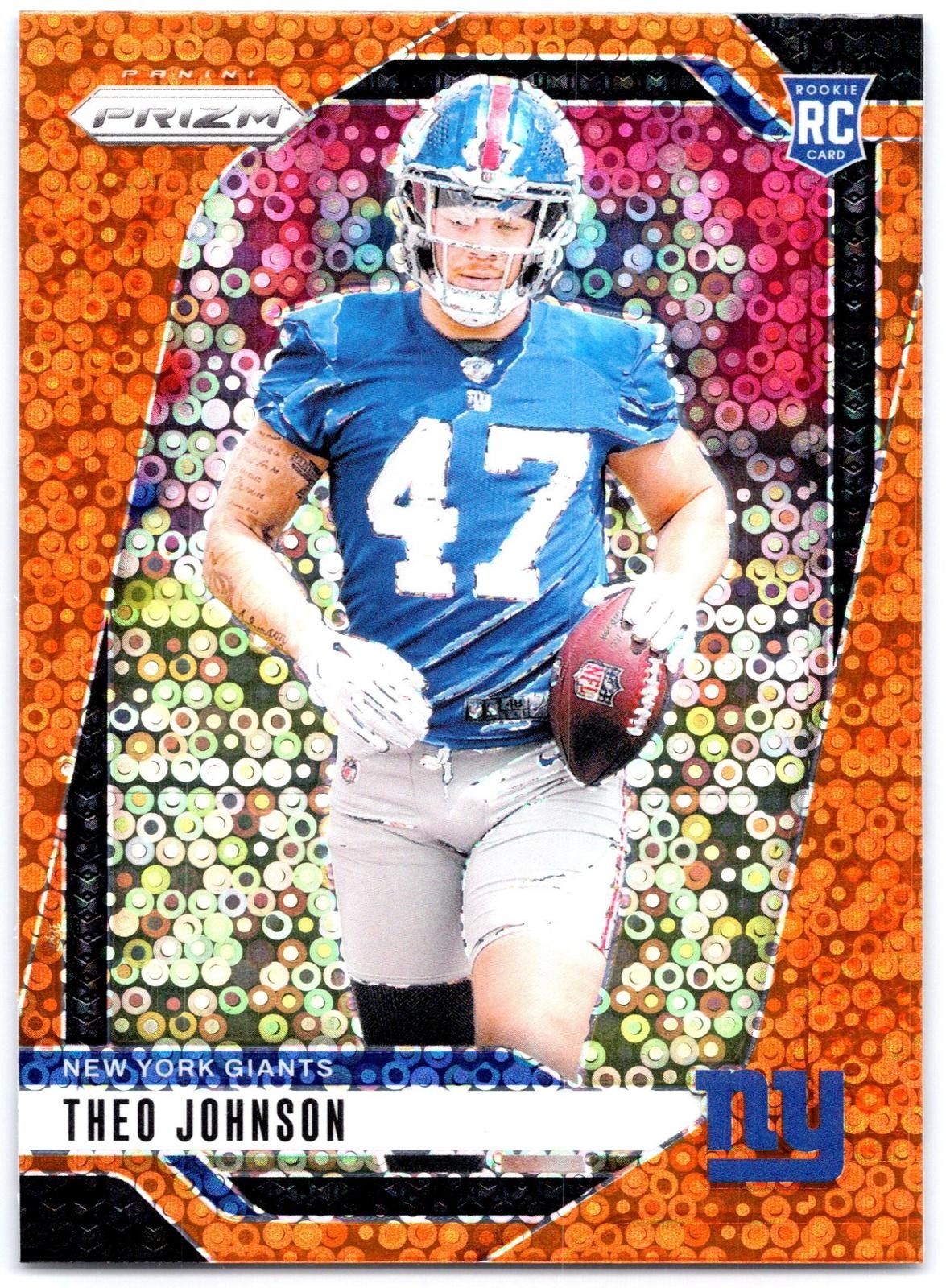 2024 Panini Prizm #390 Theo Johnson Disco