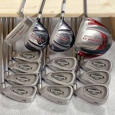 Callaway Club Set 1W FW FW 3-9i Pw Aw Sw PT 14pc RH Graphite & Steel Stiff & SR