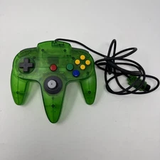 TIGHT STICK Funtastic Jungle Green Controller Nintendo 64 N64 Authentic OEM Work