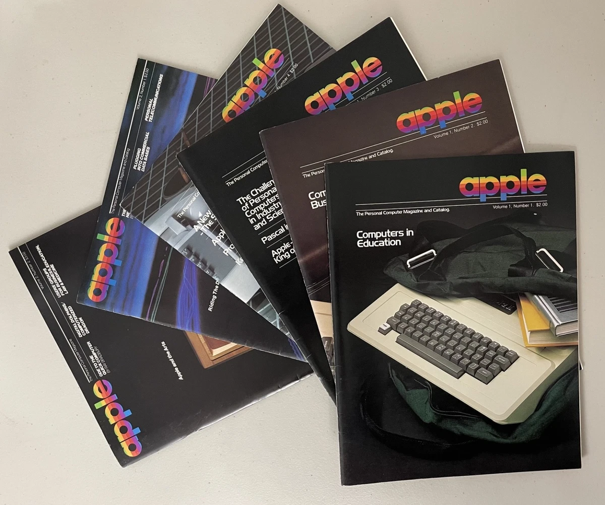 Apple Vintage Computer Magazine for sale - eBay