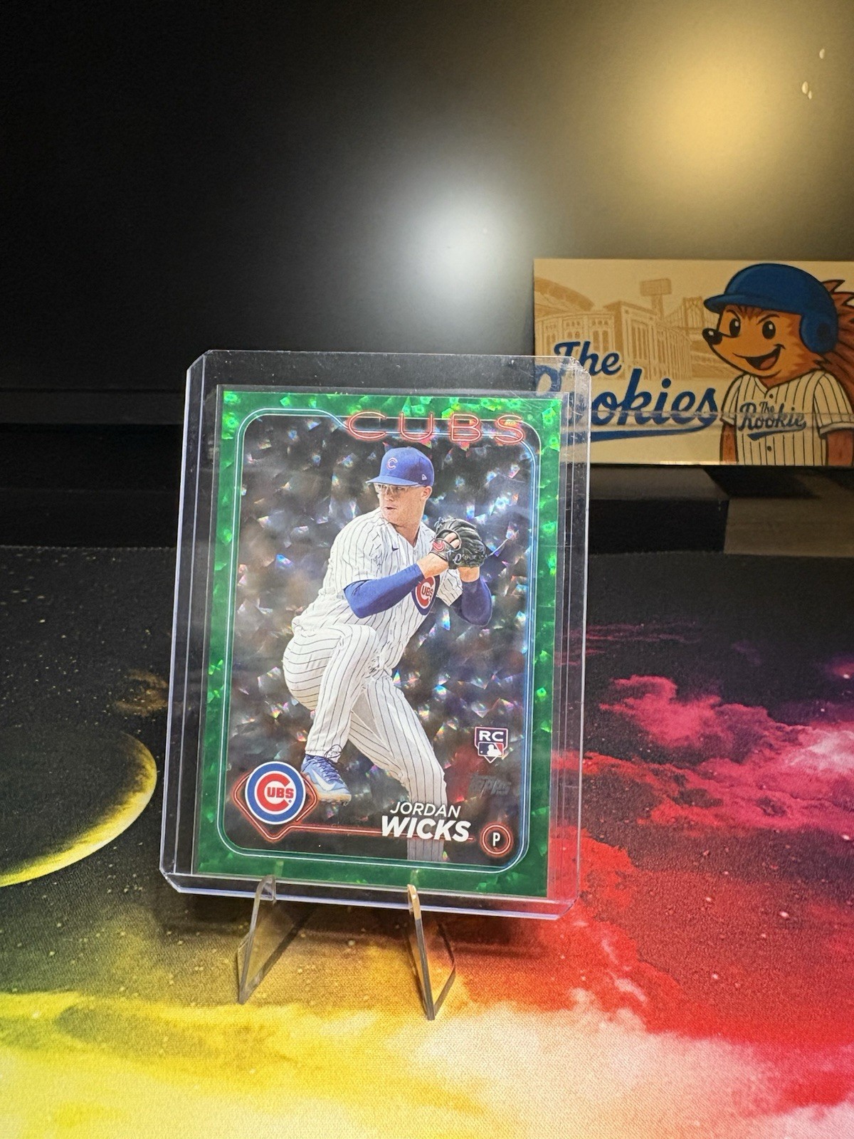 2024 Topps Series 2 - Jordan Wicks #613 Green Foil /499 (RC)