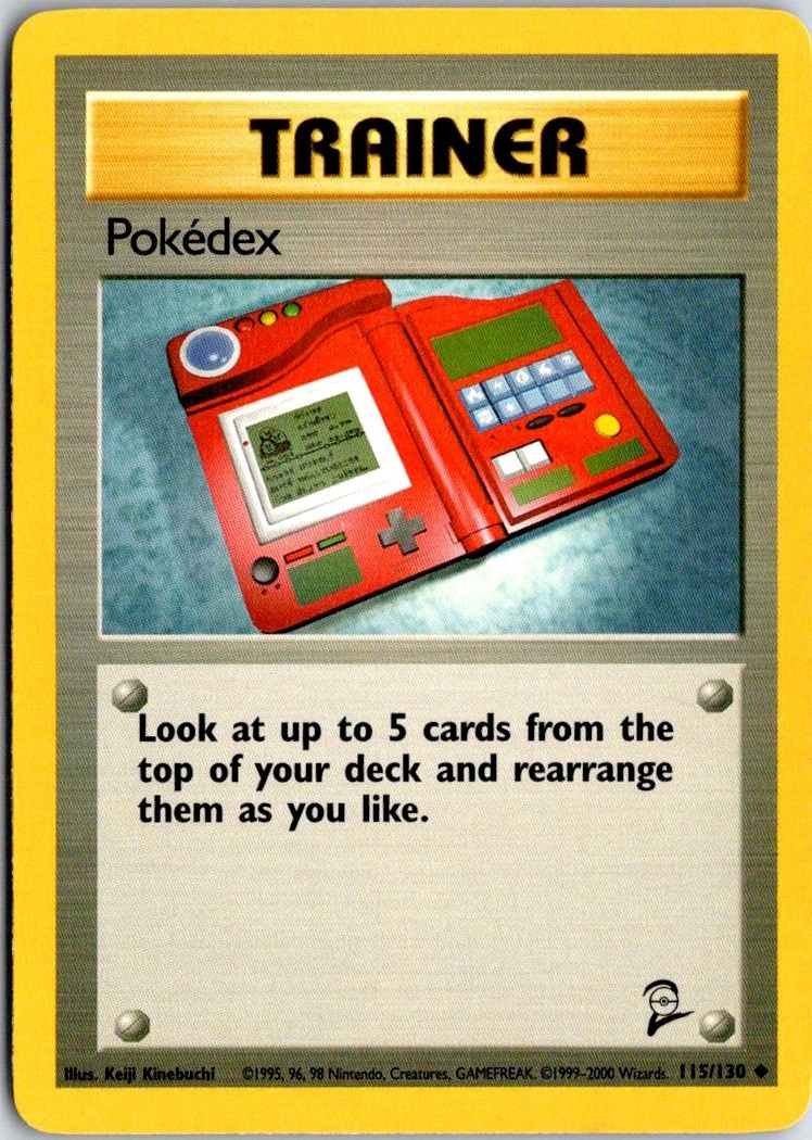 2000 POKEMON CLASSIC - BASE SET 2 POKÉDEX #115