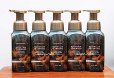Bath Body Works MOUNTAIN TEAKWOOD 8.75ozs Foaming Foam Hand Soap x 5