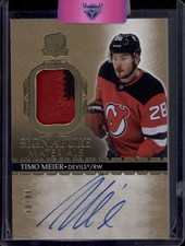 2023-24 The Cup Timo Meier Signature Materials Patch Auto /99