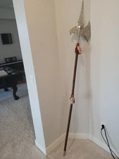 Stainless Steel Halberd, 18th Century Medieval-style, Made In Spain 82" READ