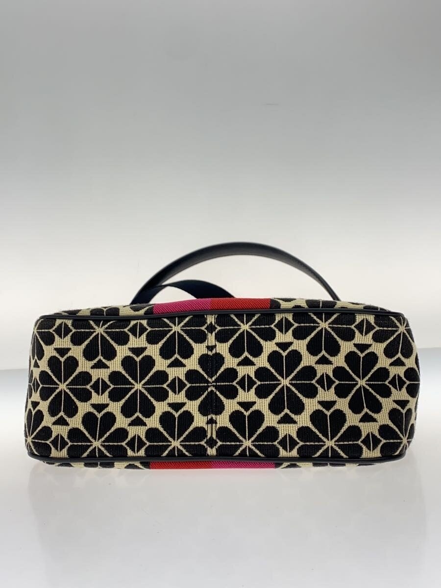 Kate Spade New York Flower Jacquard Handbag Black Floral Print thumbnail 4
