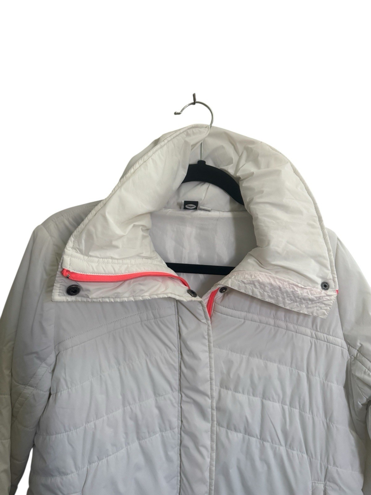 Roxy Medium White Ivory Lightweight Puffer Jacket… - image 5