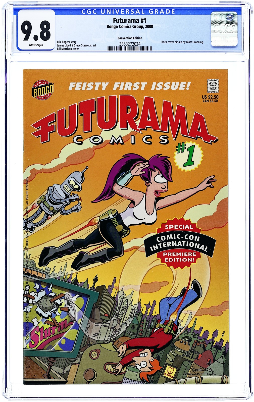 Futurama #1 Value - GoCollect