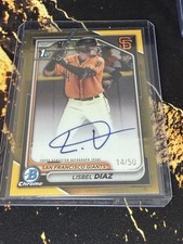 2024 Bowman Chrome Sapphire Edition - Prospects Lisbel Diaz #BCP-194 Gold  14/50