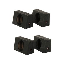 Q Power QBomb Single 10 Inch Sealed Subwoofer Sub Boxes Bedliner Spray 2 Pack 