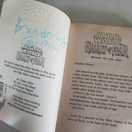 Ghost of the Jedi (Star Wars: Galaxy of Fear, Book 5) by John Whitman - Picture 5 of 5