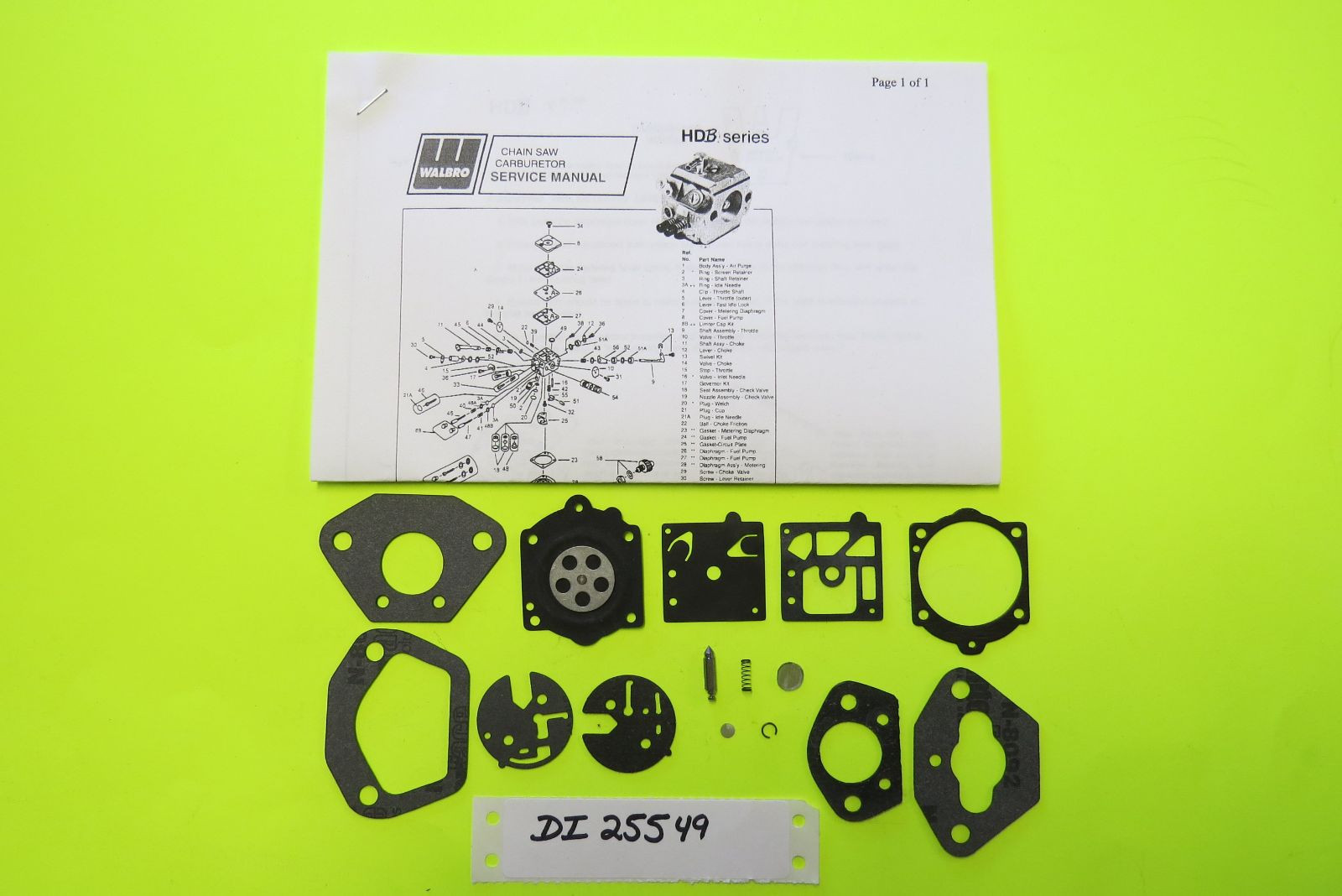 Kit Di Carboidrati McCulloch Per Motoseghe PM605 E PM610 - Foto 4