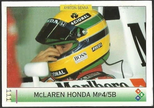 PMC-AYRTON SENNA "MAGIC SENNA" F1- #111-McLAREN HONDA Mp 4/5B