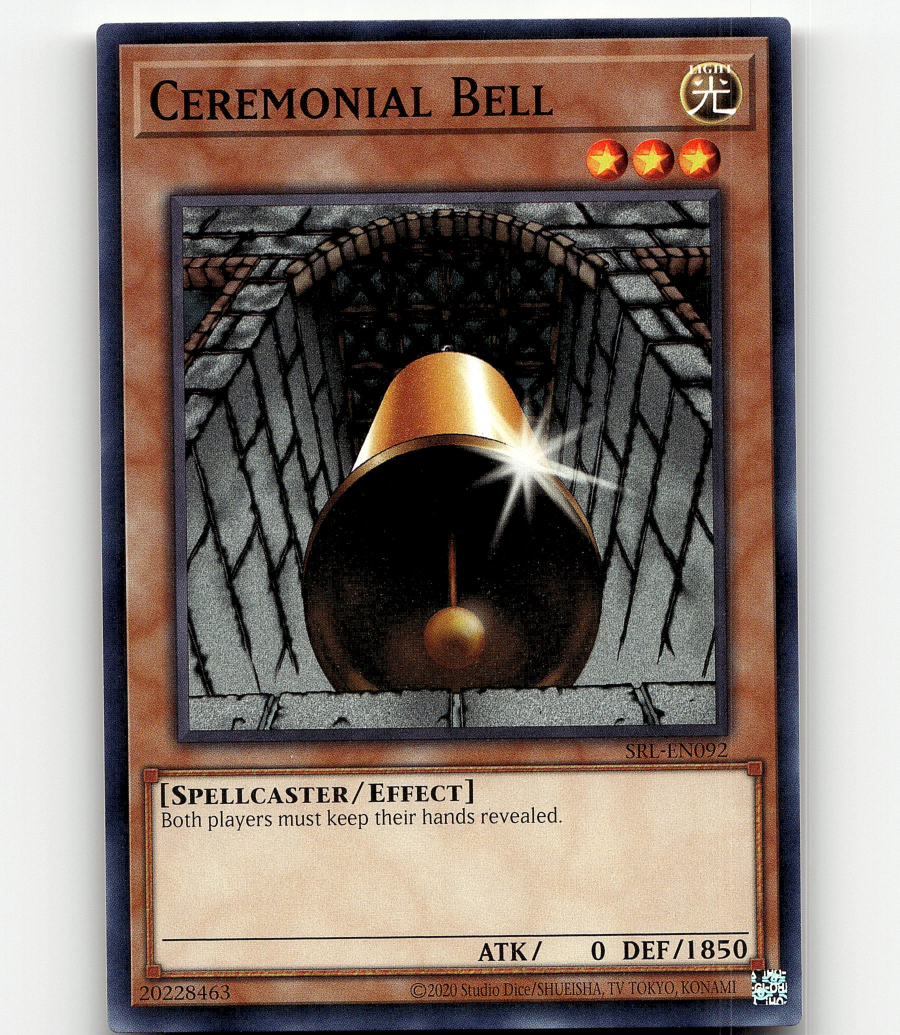 Yugioh - Ceremonial Bell - Spell Ruler 25th Anniv. | eBay