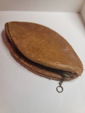 Vintage Football Shaped Clutch