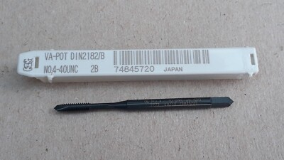 OSG 4-40 UNC SPIRAL POINT 2B HSS-E VA-POT - Japanischer Wasserhahn Premium Qualität