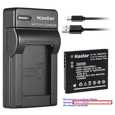 Kastar Battery Slim Charger for Panasonic DMW-BCK7E & Panasonic Lumix DMC-S3